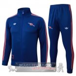 Set Completo Lunga Zip Giacca Arsenal 2025 2026 Blu I Navy