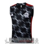 Maglia Flamengo Senza Maniche Formazione 2025 2026 Grigio Nero