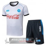 Set Completo Maglia Formazione Napoli 2025 2026 Bianco Blu