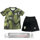 Speciale Maglia Calcio Set Completo Bambino Leeds United 2025 2026 Giallo Verde