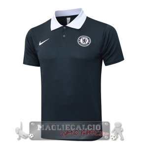 Chelsea Grigio Navy Bianco Maglia POLO 2025 2026