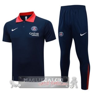 Paris Saint Germain Blu Navy Maglia Set Completo POLO 2025 2026
