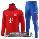 Bayern Monaco Insieme Completo Rosso I Blu Bambino Giacca Lunga Zip 2023-24