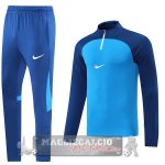 Nike Set Completo Blu II Navy Felpa Da Allenamento 2022-23
