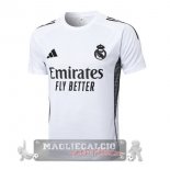 Maglia Formazione Real Madrid 2025 2026 Bianco Nero