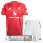 Home Conjunto De Uomo Manchester United 2024 2025 Rosso