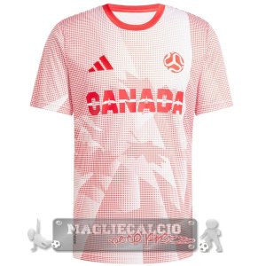 Speciale Giocatori Maglia Canada 2026 Rosso Bianco