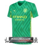 Thailandia Maglia Calcio Portiere Manchester City 2023-24 Verde