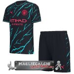 Manchester City Set completi Bambino Maglia Calcio Terza 2023-24