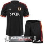 Terza Maglia Calcio Set Completo Uomo As Roma 2023-24