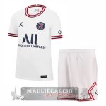 Paris Saint Germain Set completi Bambino Maglia Calcio Cuarta 2021-22