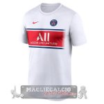 Paris Saint Germain Formazione Maglia Calcio 2021-22 Bianco