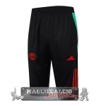 Manchester United Formazione Pantaloni 2023-24 Nero Rosso Verde