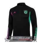 Felpa Da Allenamento Bayern Monaco 2023-24 Nero Purpureo Verde