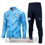 Manchester City Insieme Completo Blu Nero Giacca 2022-23