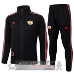 Set Completo Lunga Zip Giacca Bambino Manchester United 2025 2026