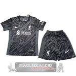 Portiere Conjunto De Bambino Liverpool 2024 2025 Nero