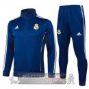 Set Completo Lunga Zip Giacca Real Madrid 2025 2026 Blu I Navy