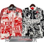 Giacca a vento Giappone 2024 Rosso Nero