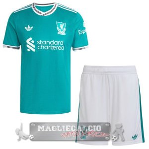 Terza Set Completo De Bambino Liverpool 2025 2026
