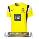 Borussia Dortmund Formazione Maglia Calcio 2023-24 Giallo Nero Bianco