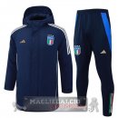 Set Completo Giù Giacca Italia 2025 Blu Navy Nero