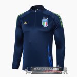 Felpa Da Allenamento Italia 2024 Azul Marino