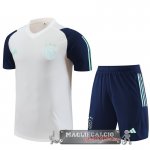 Ajax Insieme Completo Bambino Formazione 2023/2024 Bianco Verde Blu