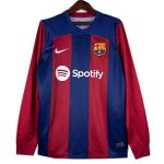 Tailandia Home Manica lunga Maglia Calcio Barcellona 2023-24