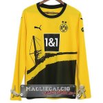 Tailandia Home Manica Lunga Maglia Calcio Borussia Dortmund 2023-24