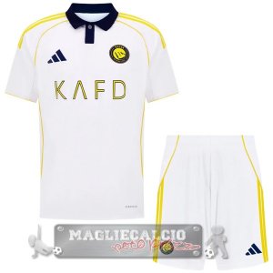 Terza Set Completo Uomo Al Nassr 2025 2026 Bianco