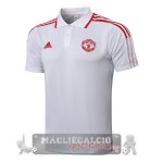 Manchester United bianco Maglia POLO 2021-22