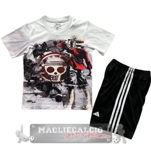 Speciale Set Completo Maglia Bambino Giappone 2026 Bianco I Nero