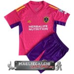 Los Angeles Galaxy Set completi Bambino Maglia Calcio Portiere 2023-24 Rosa