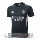 Maglia Formazione Real Madrid 2025 2026 Grigio Navy Rosa