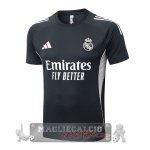Maglia Formazione Real Madrid 2025 2026 Grigio Navy Rosa