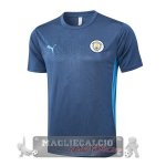 Maglia Formazione Manchester City 2024 2025 Grigio Blu