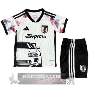 Speciale Set Completo Maglia Bambino Giappone 2026 Bianco III Nero