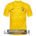 Tailandia Portiere Maglia Calcio Real Madrid 2024-25 Amarillo