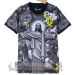 Thailandia speciale Maglia Calcio Brasile 2024 Grigio