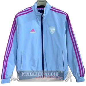Giacca a vento Arsenal 2025 2026 Blu Rosa