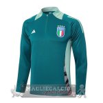 Set Completo Lunga Zip Giacca Italia 2024 Verde