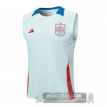 Formazione Senza Maniche Spagna 2024 Blu