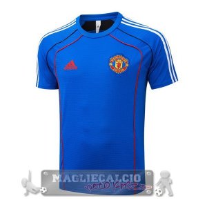 Maglia Formazione Manchester United 2025 2026 Blu