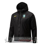 Brasile Nero Giacca a Vento 2022