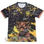 Thailandia Speciale Maglia Brasile 2026 Nero Arancione
