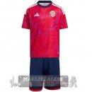 Costa Rica Set Completo Bambino Maglia Calcio Home 2026