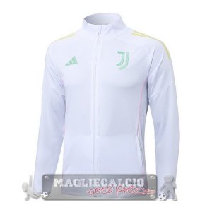 Lunga Zip Giacca Juventus 2025 2026 Bianco Rosa