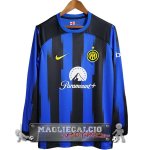 Thailandia Home Maglia Calcio Inter Milan Manica lunga 2023-24