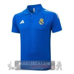 Real Madrid Blu Maglia POLO 2025 2026